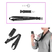 For Insta360 ONE X3/X2 Panoramic Sports Camera Adjustable Neck Strap Lanyard Kit