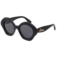 在飛比找Yahoo奇摩購物中心優惠-LOEWE 太陽眼鏡(黑色)LW40125U