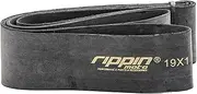 19 Inch x 1.0 Inch Motorcycle Rim Strip (19" x 1"), Durable Rubber, Tube Protection with Valve Stem Hole - Replacement for Worn or Damage Rim Strips