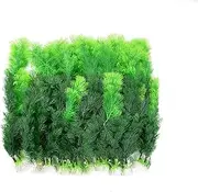 CNZ Aquarium Decor Fish Tank Decoration Ornament Artificial Plastic Plant Green 10pcs Grass 12-inch