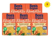 Ben's original ready rice roasted chicken 8.8 oz. x 5 Pouches