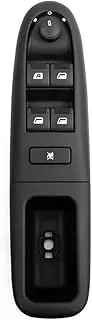 OEM 6554CF LHD Window Lifter Compatible with Peugeot 406 1995 to 2004 Left Ride Electric Master Power Window Switch Car Glass Closer