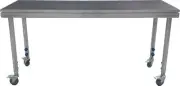 DJ TABLE STAGE PANEL - 60x180cm on castor wheels and adjustable height