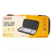 Naruto Anime Travel Carrying Case Nintendo Switch Black with 2 Compartments