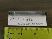10 Pieces ATMEL AT25040N-10SI-2.7 IC EEPROM 4KBIT 2.1MHZ 8SOIC SOIC New