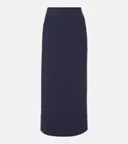 [Staud] Staud Smith midi skirt AU 12 blue