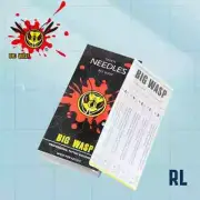 BIG WASP traditional needles full box=50 needles let me know size