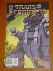 TRANSFORMERS BEST OF UK CITY OF FEAR #3 RI RETRO COVER 2009 IDW ANDREW GRIFFITH