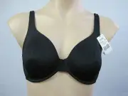 Berlei Ladies Touched Underwire Bra size 10B 10C Colour Black