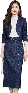[Generic] Womenswear Spring and Summer Suits and Short Show Elegant Temperament Professional Skirt Suits