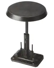 Butler Specialty Company Roscoe Round Metal 14in Accent Table