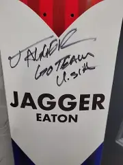 2024 OLYMPICS TEAM Jagger Eaton Skateboard, SIGNED SILVER STREET NEW Go Team USA