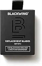 Blackwing One-Step Sharpener Replacement Blades, Set of 3, German Steel, Blades for Blackwing One-Step Sharpener
