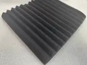 26 Pcs Acoustic Wall Panels Studio Sound Noise Proofing Insulation Foam Black