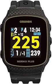 GreenOn Golf Watch Norm II Plus *Michibiki L1S Compatible 1.28" Color LCD Golf GPS