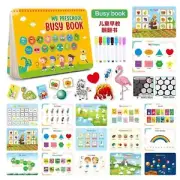 Kids Toddler Pre-School Busy Book Early Funny Educational Learning Activity Book