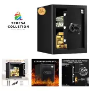 Safe Box 2.0 Cuft Fireproof Waterproof Home Safe, Keypad Large Lock Box Cabin...
