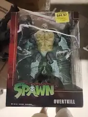 McFarlane Toys Spawn Overtkill Figurine Action Figure 9” NEW Damaged Box!