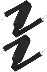 [KOMBIUDA] 2Pcs Laptop Shoulder Strap with Ergonomic Padding Replacement Carrying Strap for Briefcases Travel Luggage and Messenger Bags Durable Design for Comfort