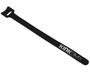 Kink Hook & Loop Cable Strap (Black) [K1401BLK]