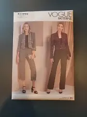 Vogue Patterns R11999 Misses Jacket And Pants Sizes 6-14 Uncut