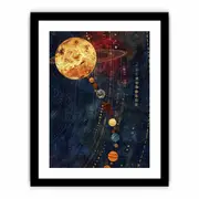 Solar System Art Framed print