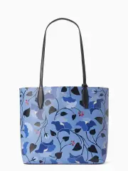 enchanted forest bloom large reversible tote