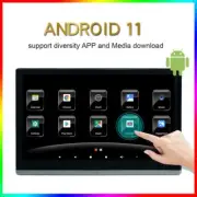 2pcs 1080P Car Monitor Android 11 Touch Screen 4GB 64GB BT AV Mirror Link OBD FM