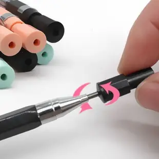 【GC267】粗筆芯 2.0 可以削的三角自動鉛筆專用筆芯 HB 筆芯 1盒8支 自動鉛筆筆芯 (4.2折)