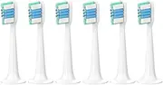 Electric Toothbrush Accessory Toothbrush Head (6pcs). Compatible For MIJIA T300/T500/T700 Electric Toothbrush Replaceable Toothbrush Head(GN BU6Pcs)