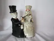 Yankee Candle 2010 Boney Bunch Bride & Groom Taper Holder The Proposal NEW MINT