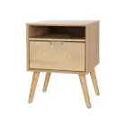 Artiss Bedside Table Drawers Side Table Shelf Storage Cabinet Nightstand GORR