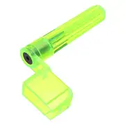 1 Pcs Green Plastic Guitar String Winder Speed Peg Puller Bridge