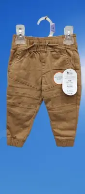 Wonder Nation Baby and Toddler Boy Moto Jogger Pants 12m