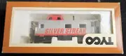 Vintage TYCO HO Scale Caboose - Silver Steak - 327-60