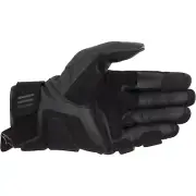 Alpinestars Phenom Leather Motorcycle Gloves Mens Black Black