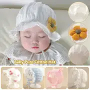 Newborn Bucket Hat Summer Toddler Baby Girl Thin Hat Bonnet Sun Hat Pure Cotton