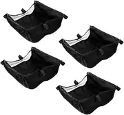 SWOOMEY 4pcs Stroller Organizer Net Bag Baby Stroller Storage Bag Mesh Baby Stroller Bags Multifunctional Storage Portable and Versatile Design
