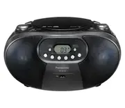 Panasonic RX-DU10 Portable AM/FM Radio with CD Player Black - Refurbished