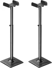 Universal Speakers Stands Pair 34 to 43.3 Height Adjustable Holds Bookshelf Spea