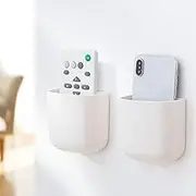 Lunmore Wall Mounted Remote Control Holder with Adhesive