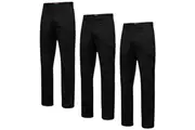 3 x Hard Yakka Mens Core Relaxed Stretch Cargo Work Pants Y02597 - Black