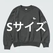 Snoopy PEANUTS m29 Uniqlo Sweat Shirt Trainer S Gray Black
