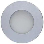 Glow LED Cabinet Lights Silver Mini Downlights Round Recessed Indoor CCT Lighting Wall Interior
