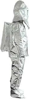 [Oshhni] Fire Resistant Suit Protective Workwear Protector Fireproof Clothes Heat Insulation Clothing for Grinding