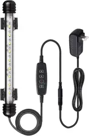 Submersible LED Aquarium Light,Fish Tank Light with Timer Auto On/Off Dimming