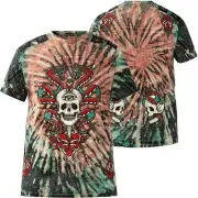NWT AFFLICTION MEN BLACK LAVEL CRYPTIC VENOM MULTICOLOR T SHIRT SZ XL