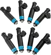 4/8PCS 850cc 1000cc Fuel Injectors Compatible for Buick Compatible for Compatible Ford Compatible for BMW Deka 80LB EV1 Siemens OEM # FI114992 FI114991 XZGC5009 109991 80-8(1000CC-4PCS)