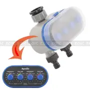 Two Independent Outlets Tap Timer Flower AUTO Water Irrigation System Controller