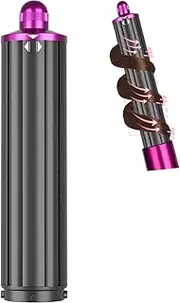 1.6IN Conical Long Barrels Attachment for Dyson Airwrap HS01 HS05 Accessories, 40MM Auto-Wrap Curling Iron Curlers for Professional Barrels Curl and Wave Curl Hair, Rose